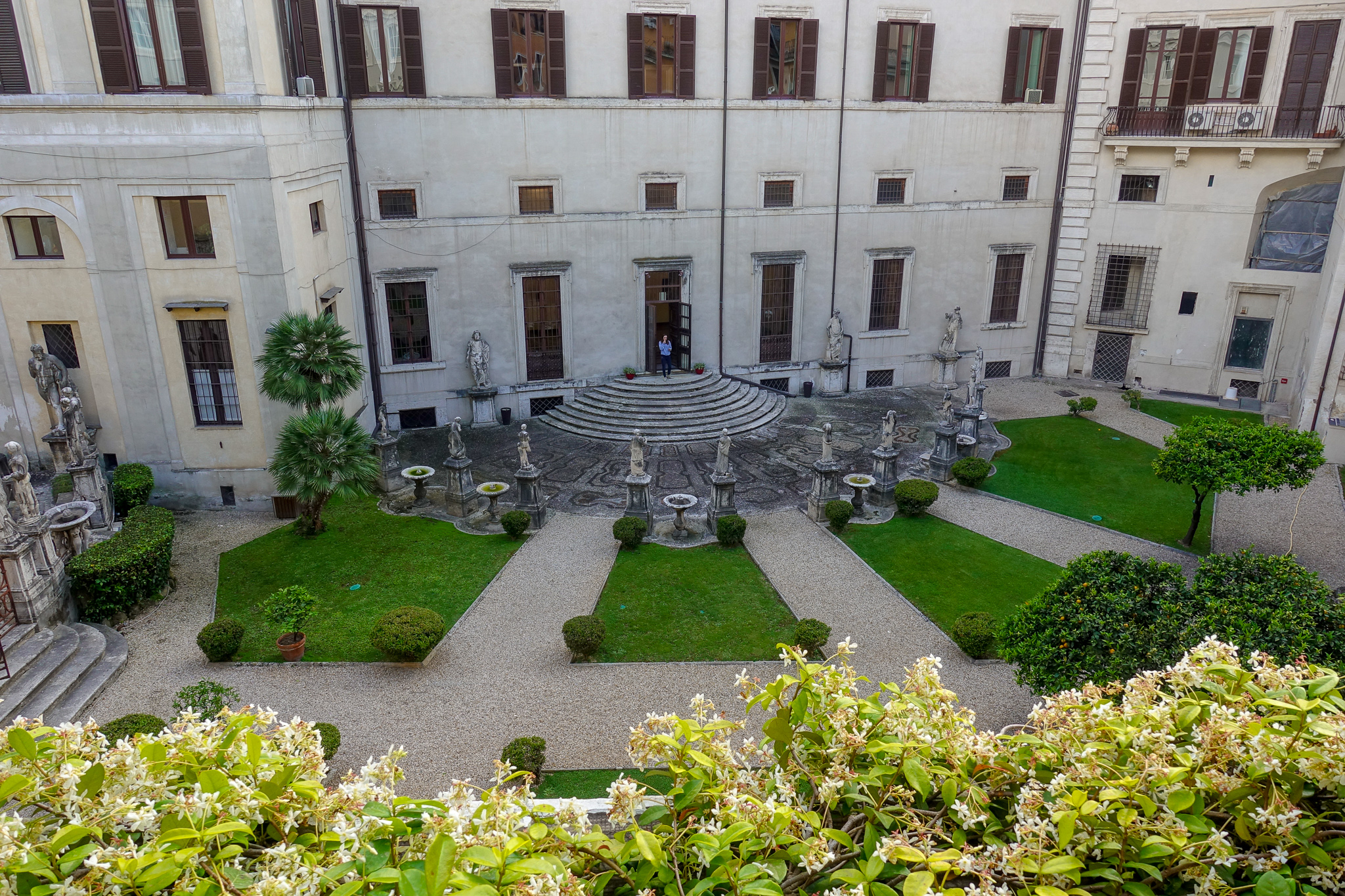 Hotel Vilòn Some of the rooms have views to the neighboring Palazzo Borghese... As if you were inside Paolo Sorrentino’s La Grande Bellezza.