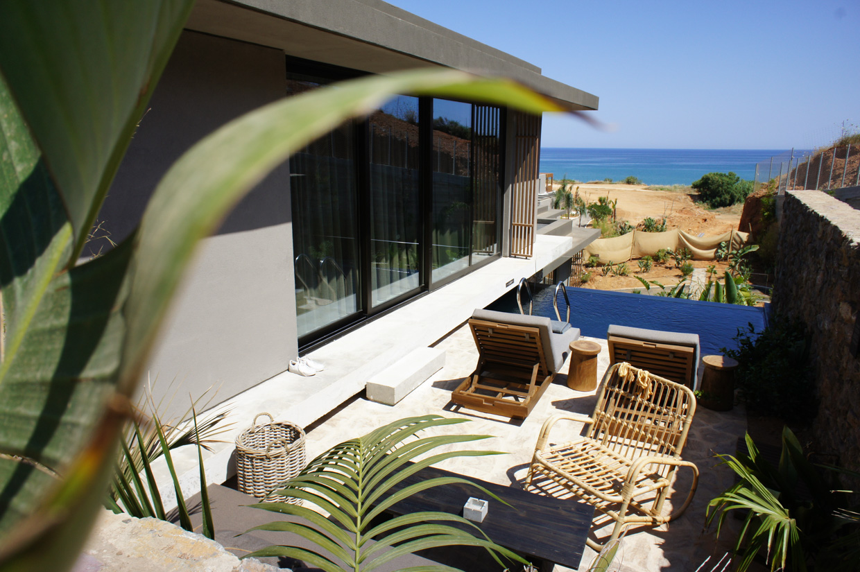 Casa Cook Chania Nice views from the 2BR Suite pool area.
