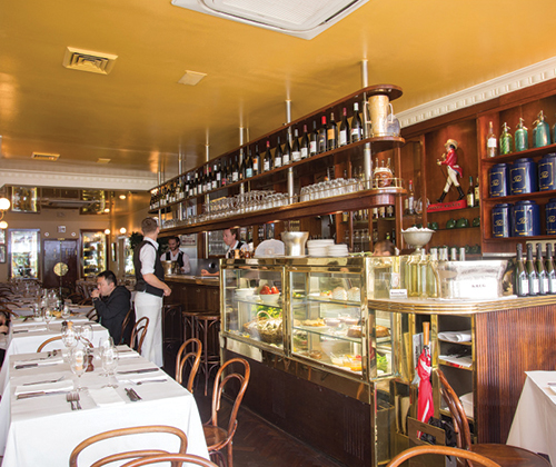 Its brusque (but charming) waiters, steak and sizzling fries, and crisp white tablecloths are just some of the reasons Melburnians have been flocking to this narrow, buzzing spot for more than 30 years.