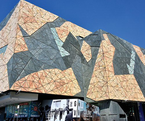 Victoria’s world class art gallery, with blockbuster exhibitions devoted to global icons (in recent years David Hockney, Ai Wei Wei, Andy Warhol, Dior and Van Gogh) and Australia’s best. The brutalist international gallery is worth a trip just for the architecture.
