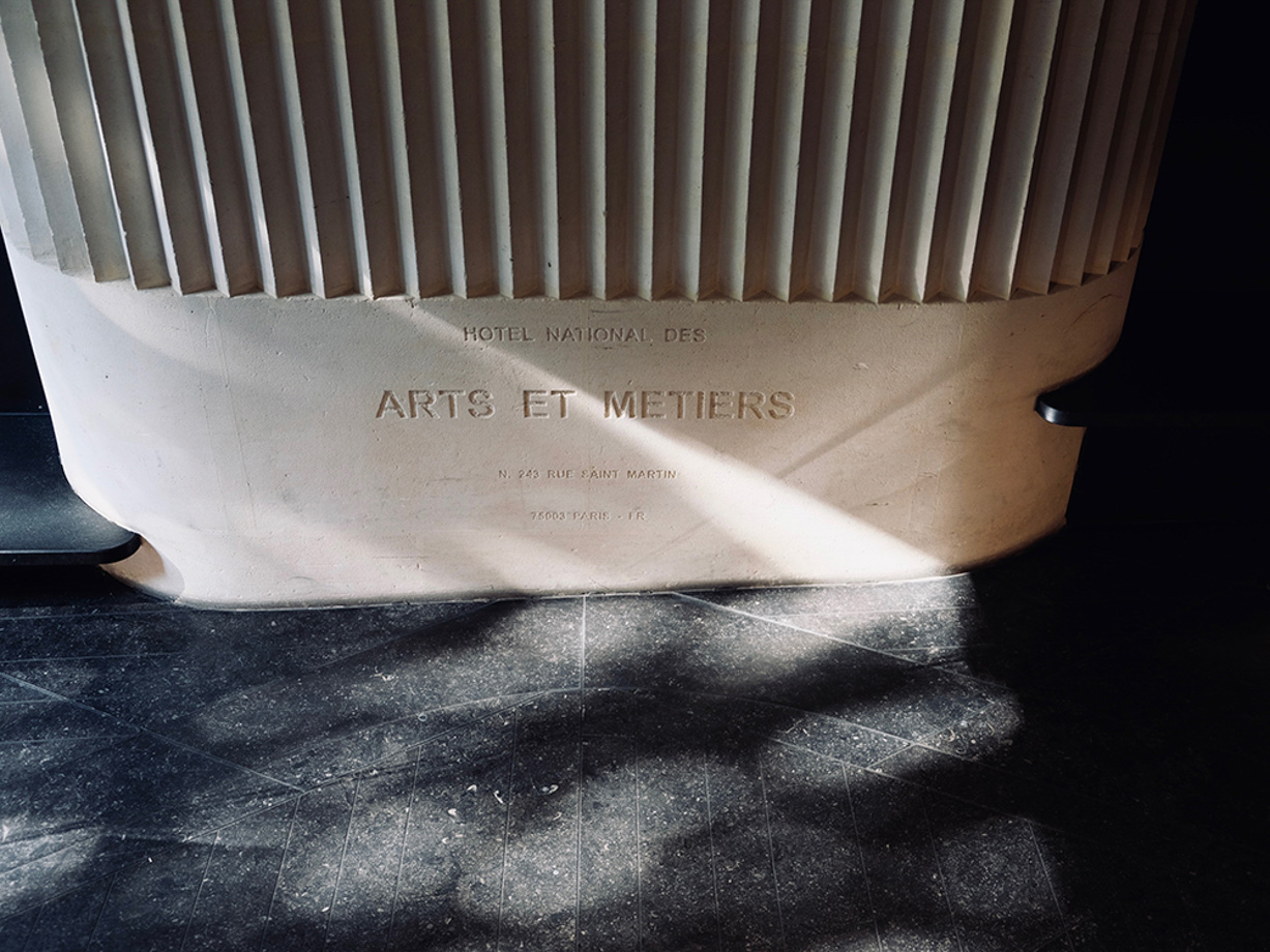 Hotel National Des Arts Et Metiers Upon entering Hotel National Des Arts et Metiers, one is met with
a signature scent made for the hotel and beautiful play of light on the stone
hallway floor which together oozes cool luxury.