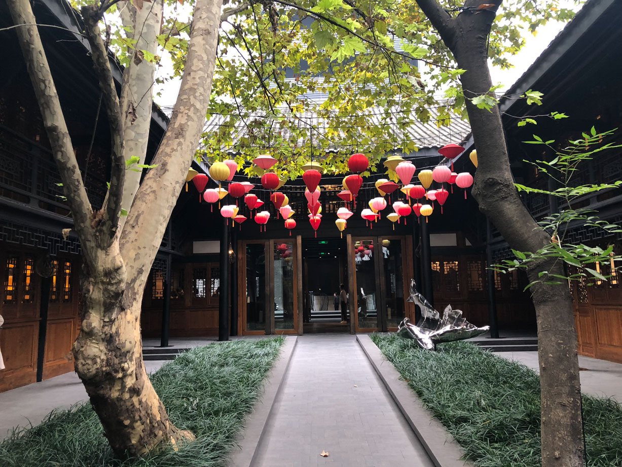 The Temple House So beautiful. I haven’t even reached the lobby yet. 