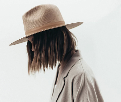 packable straw hats from Janessa Leone