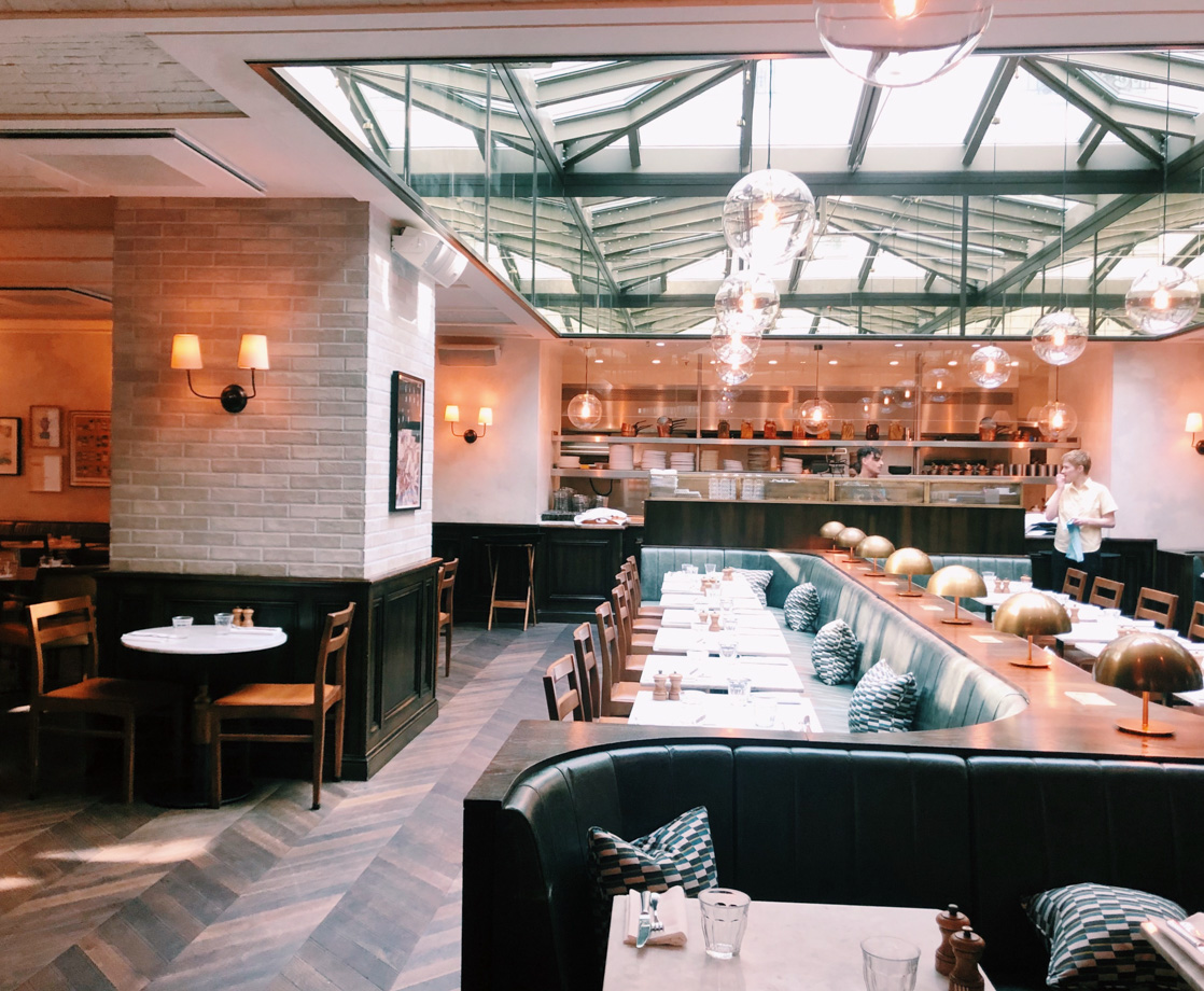 The Hoxton Paris Inside Rivié, the hotel’s stylish all-day French restaurant. 