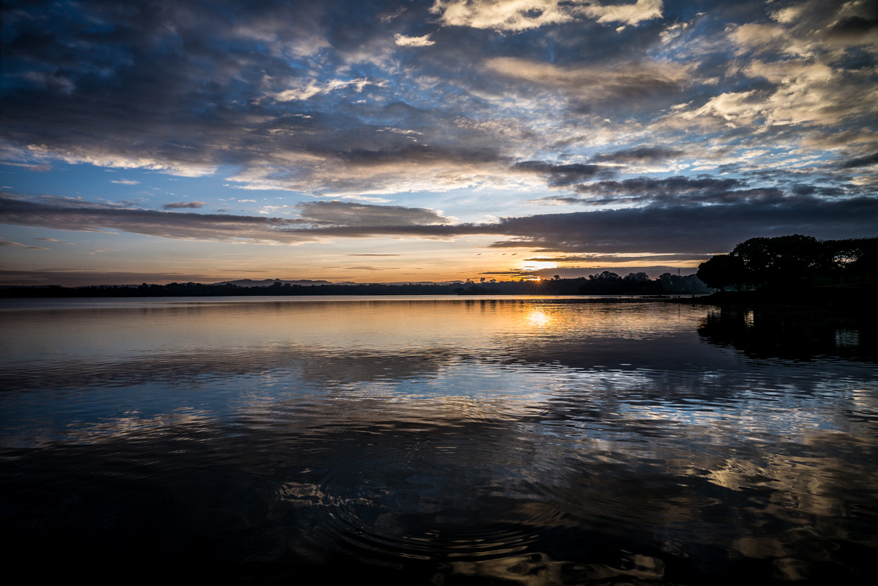 Kuriftu Resort Bahir Dar Sunrise on Lake Tana.