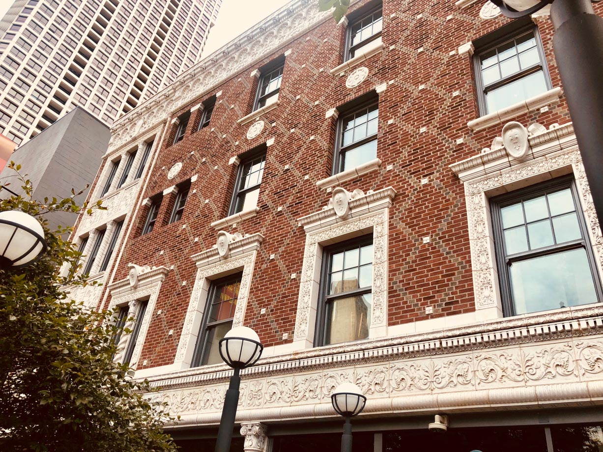 The Viceroy Chicago Original 1920s façade.  