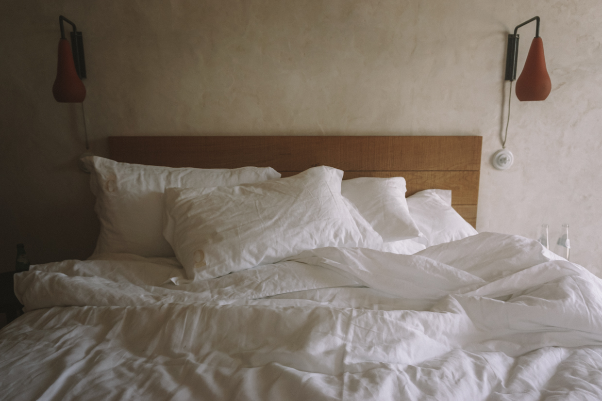 Quinta da Corte I love how European hotels aren't scared of a linen bedding situation.