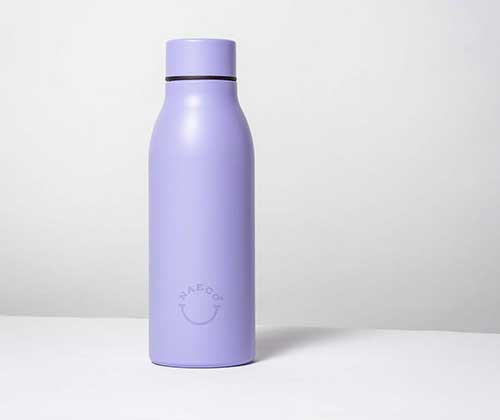 Refillable water bottle