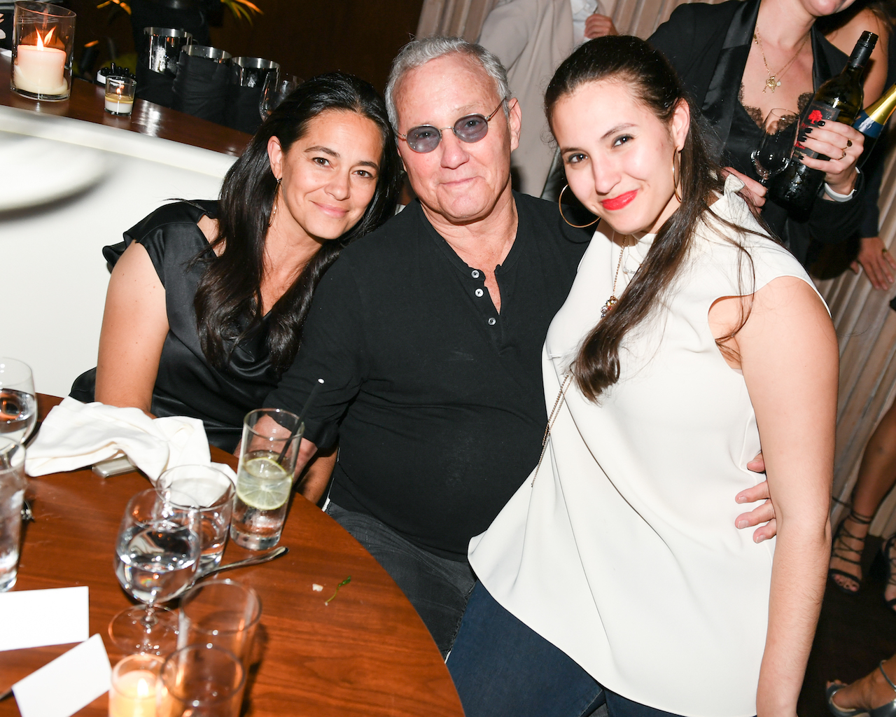 Tania Schrager, Ian Schrager, Sophia Schrager at the opening of the West Hollywood EDITION