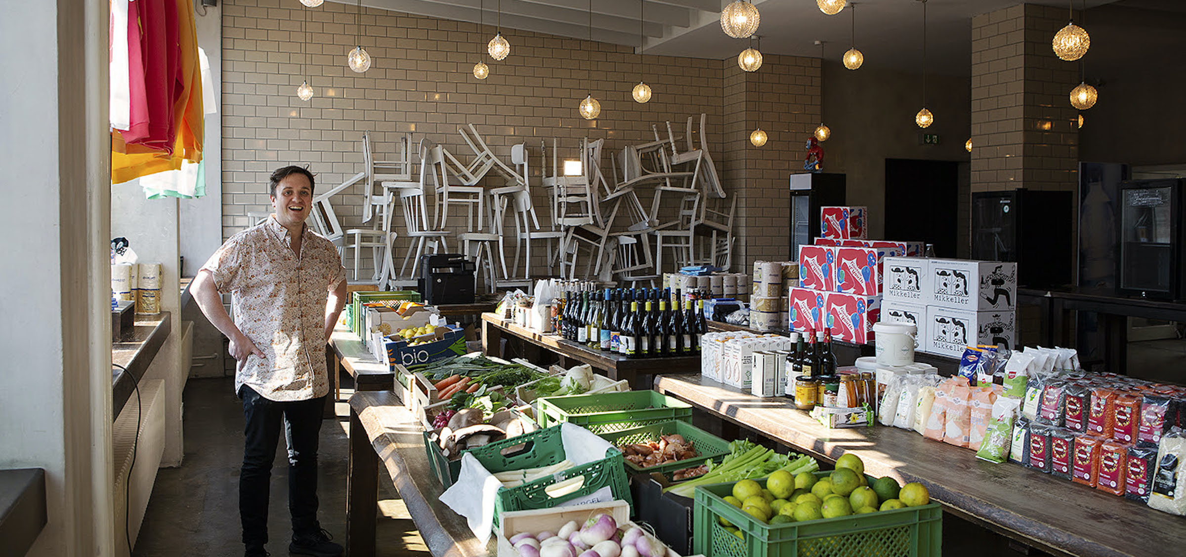 Hospitality Helps: Michelberger’s Restaurant Turns Into a Pop-up Market