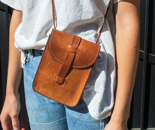 Leather Satchel 