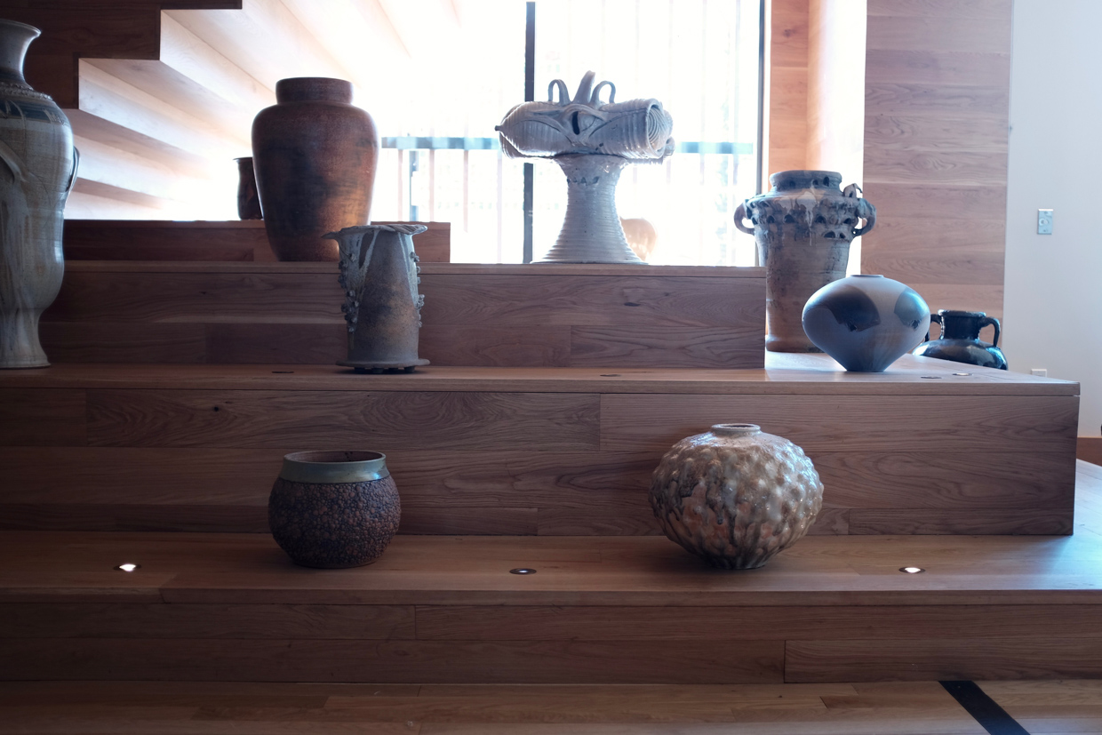 Austin Proper Hotel A selection of ceramics in the lobby, do you think I could smuggle some home? 
