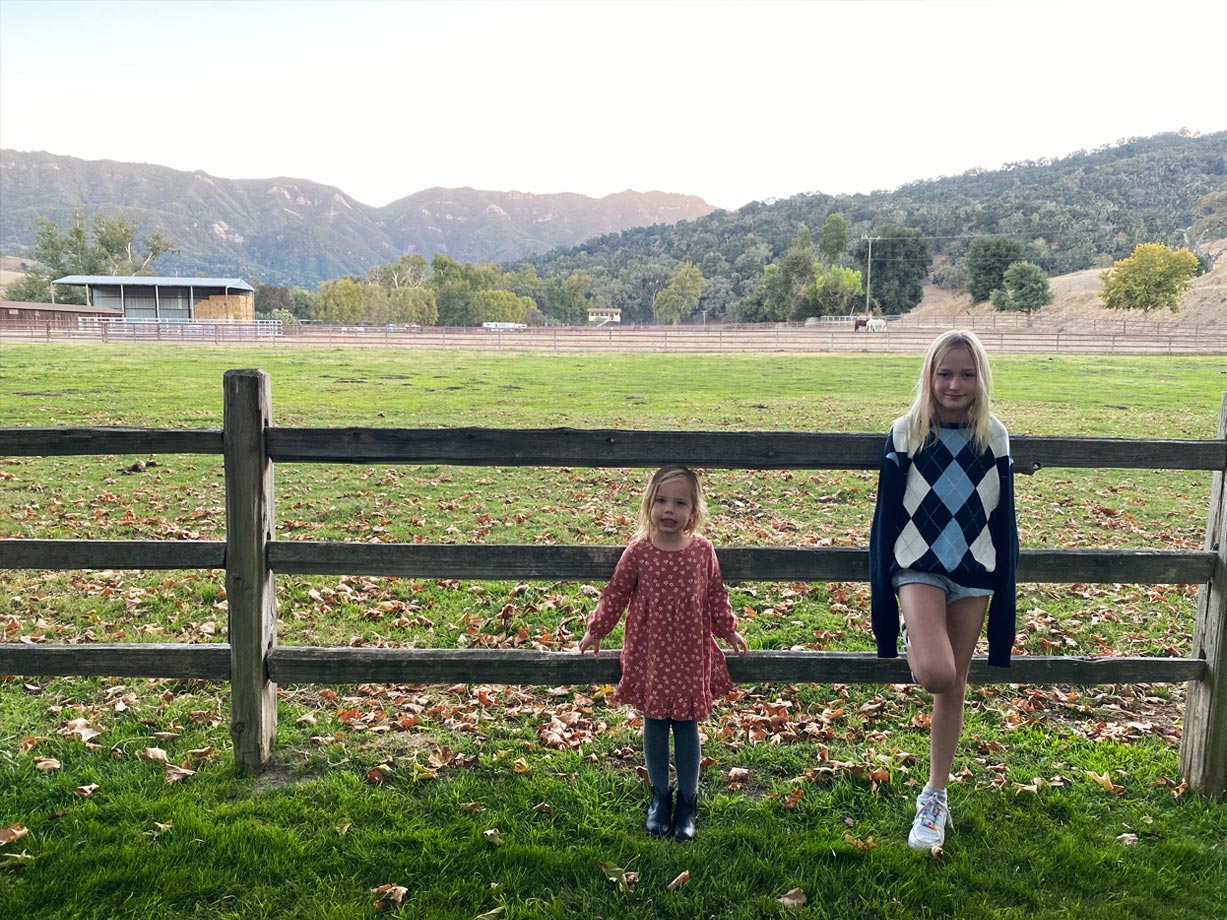 The Alisal The Turner Suites look out onto the horse pasture where the ranch's famed four legged residents roam about, and often come up to say hi! 