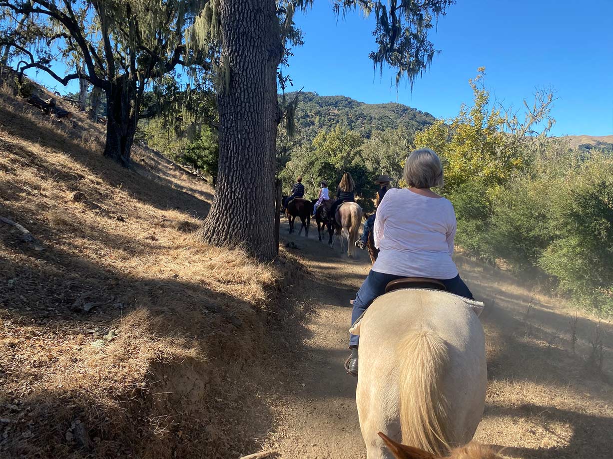 The Alisal The group rides accommodate riders of all levels and meander through the breathtaking Santa Ynez Valley landscape. 
