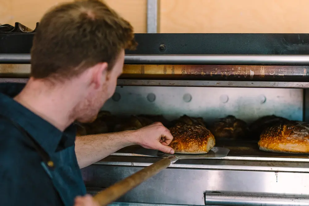 The Argyle Inn House-made sourdough bread for all meals, and available for public to purchase. 