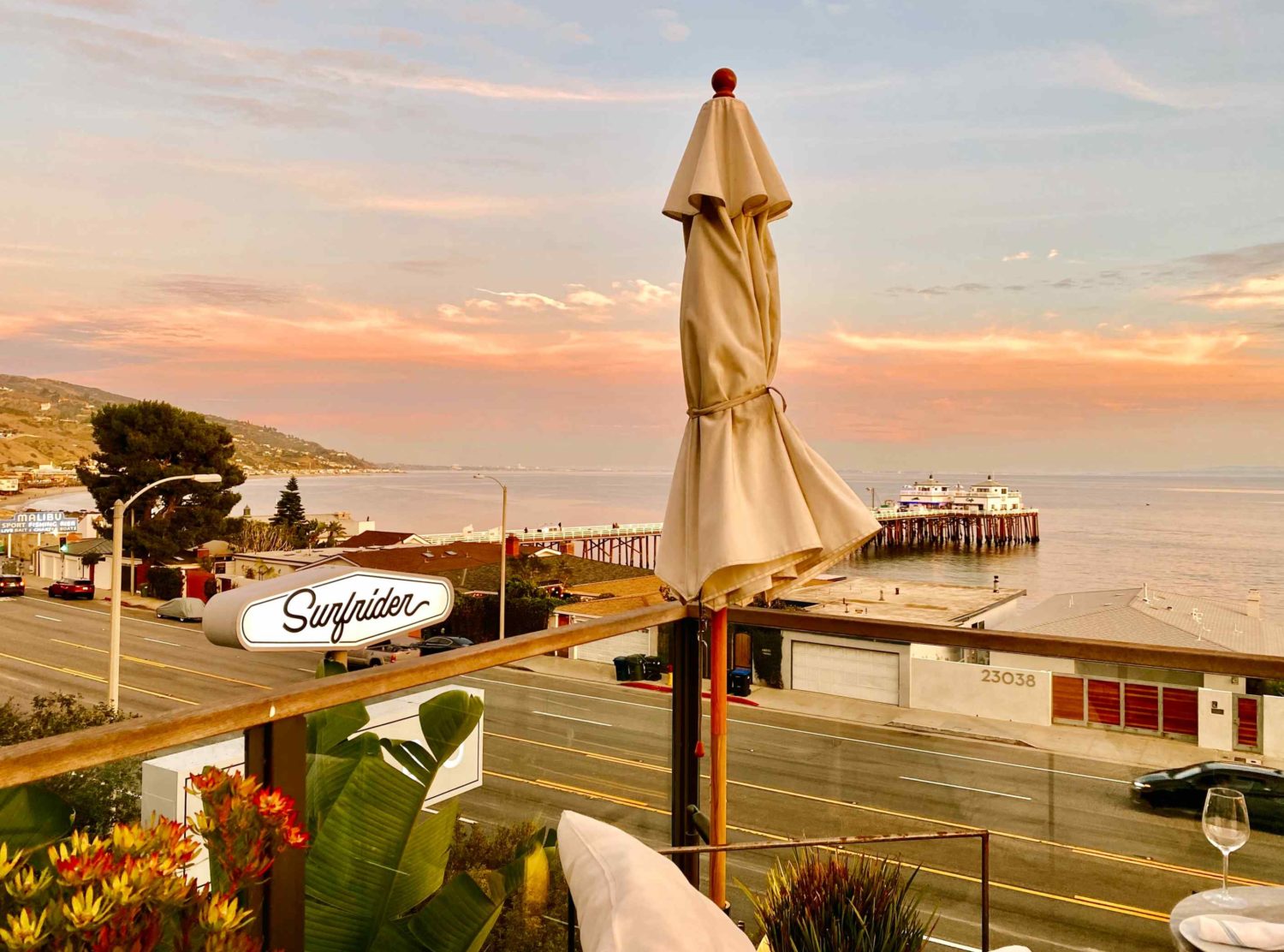 The Surfrider Malibu The rooftop restaurant is a huge amenity to the property.  I mean, look at this view !?!