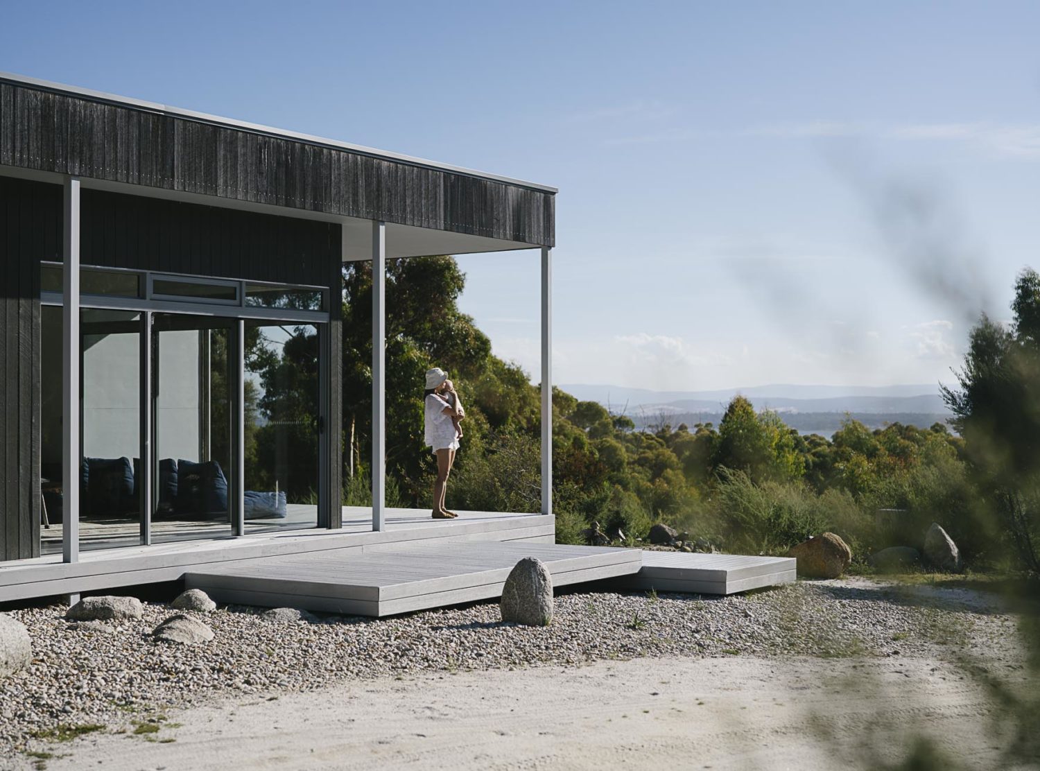 Aplite House Looking out across national park views