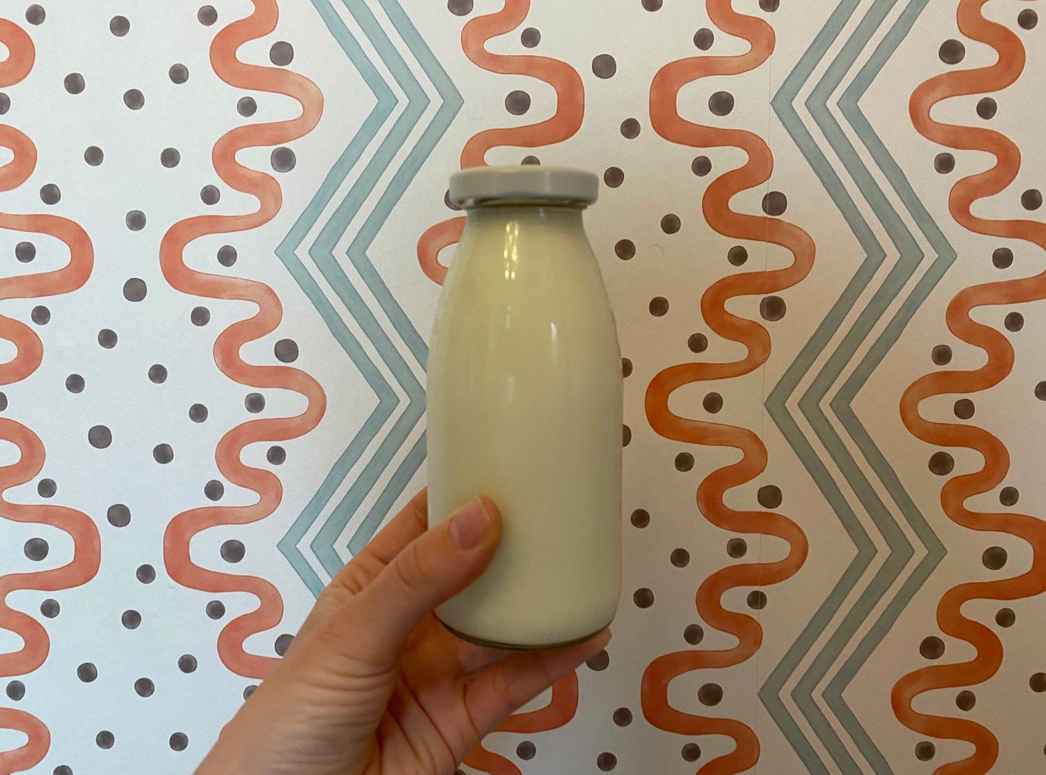 The Mitre Hampton Court The cutest bottle of milk delivered to your door for tea in bed 