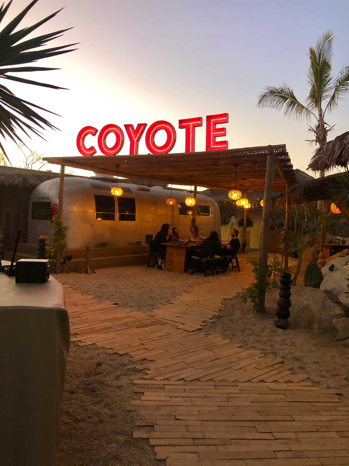Coyote Canyon at El Perdido hotel.