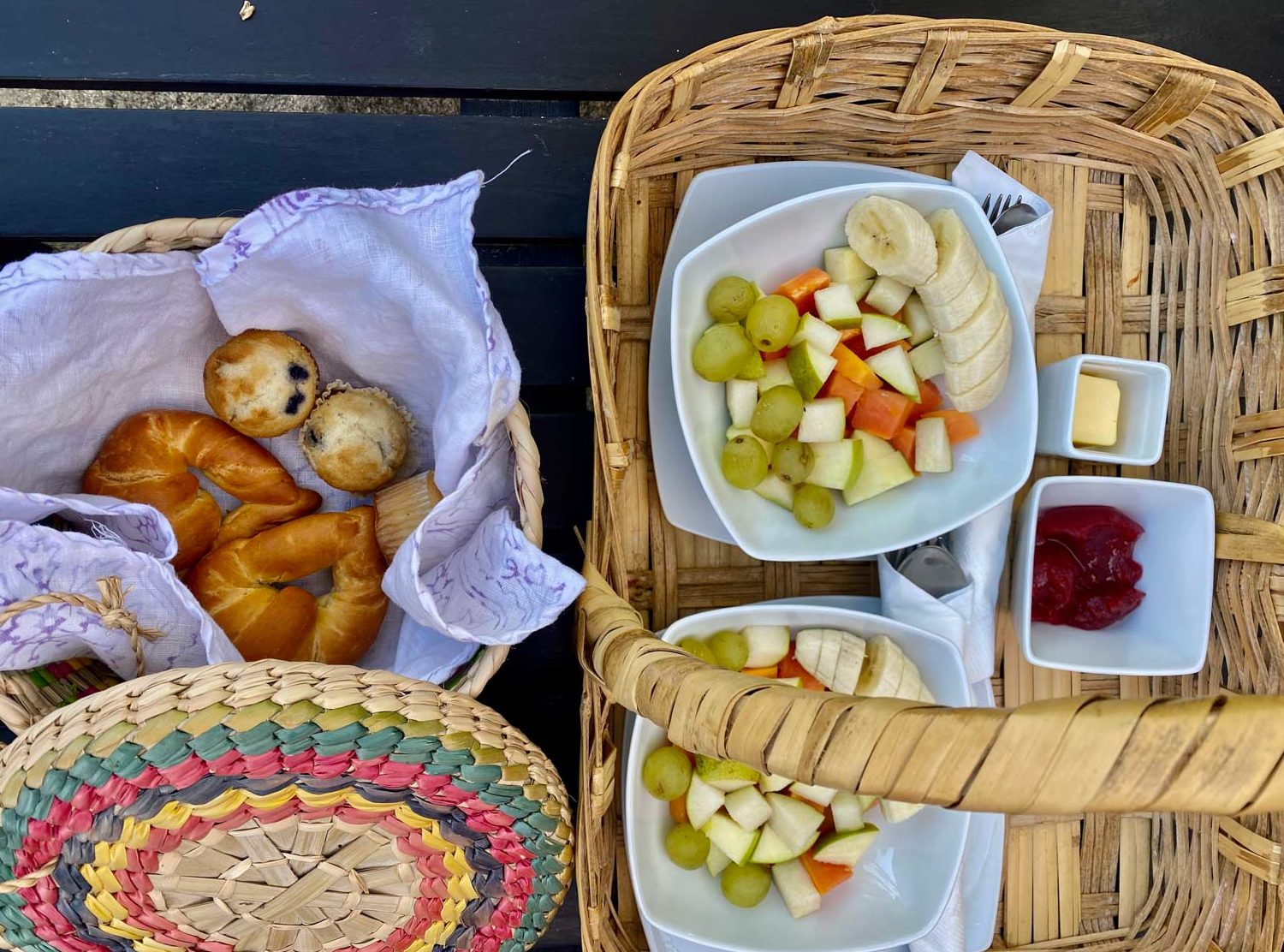 The Hotelito Morning glory breakfast.