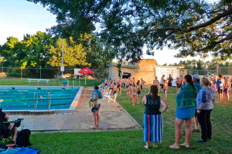 Swim at the local pool