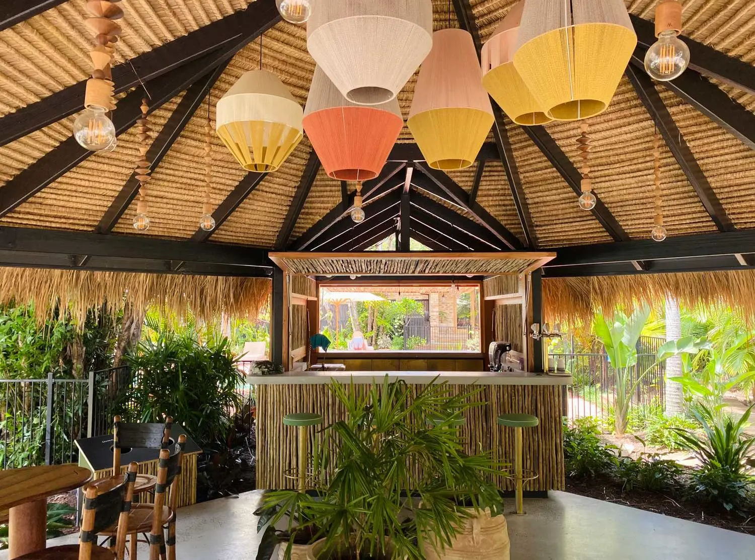 The Sunseeker Byron Bay Tropical Tiki bar situation