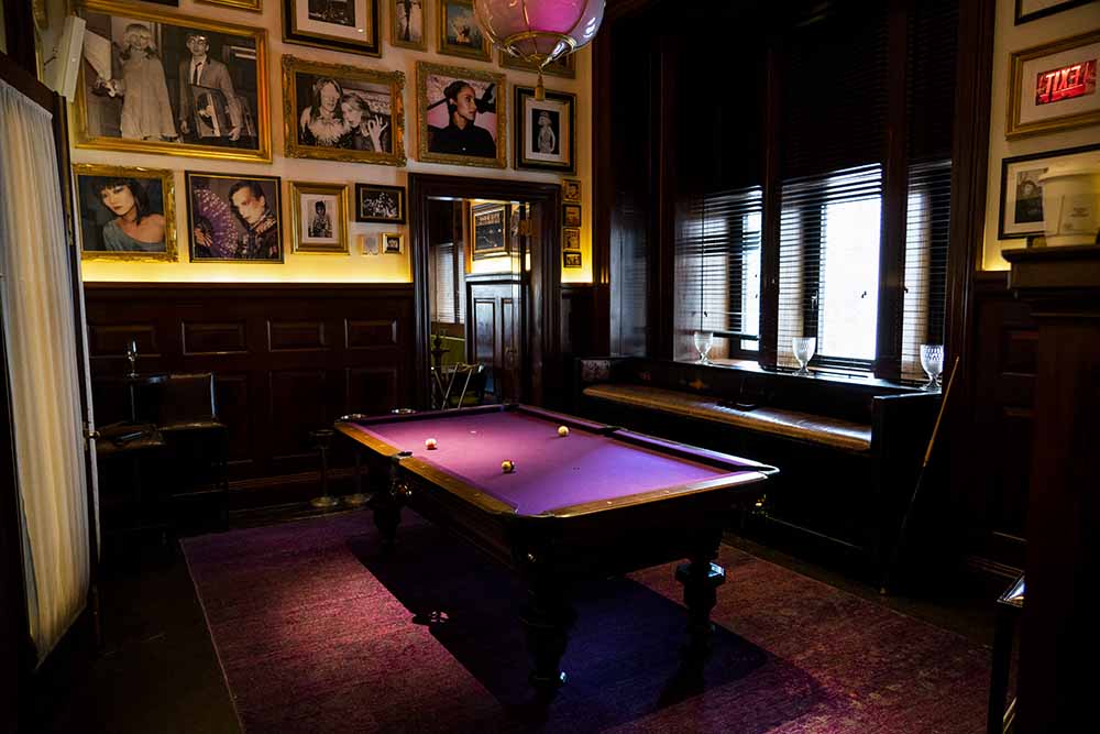 The New York EDITION A sexy billiard room of course...
