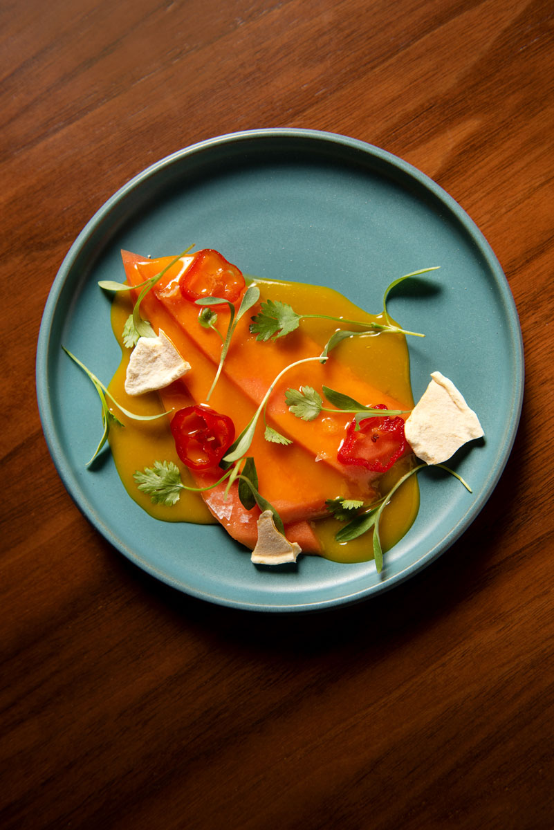 Dish at POPULAR Restaurant. Photo by Liz Clayman