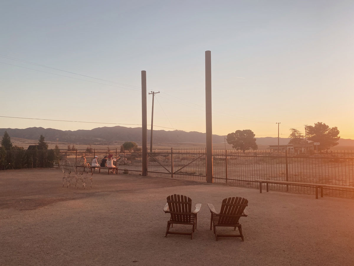 Cuyama Buckhorn  Grab a chair facing the mountains and take it all in