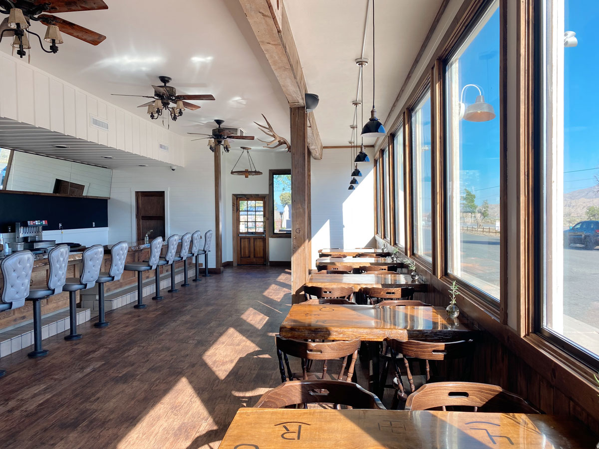 Cuyama Buckhorn Hotel guests, travelers, and locals alike all gather at this iconic roadside dining destination
