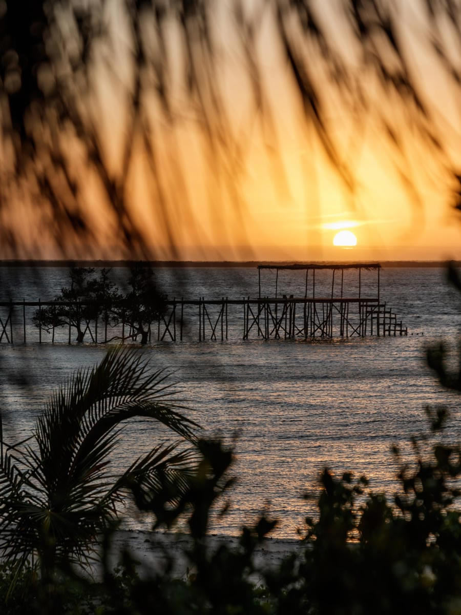 Sunset over the Mozambique Channel