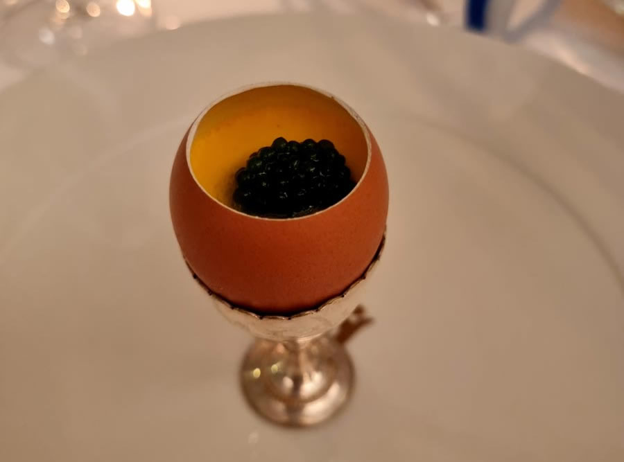 Grand Hotel Tremezzo Caviar for breakfast