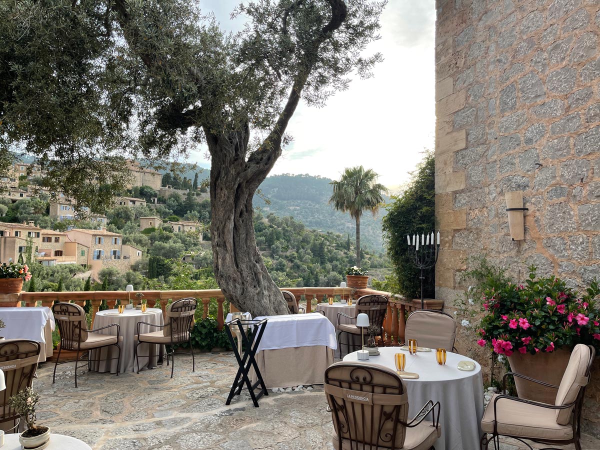Belmond La Residencia This is where daily breakfast was served — overlooking the gorgeous mountains