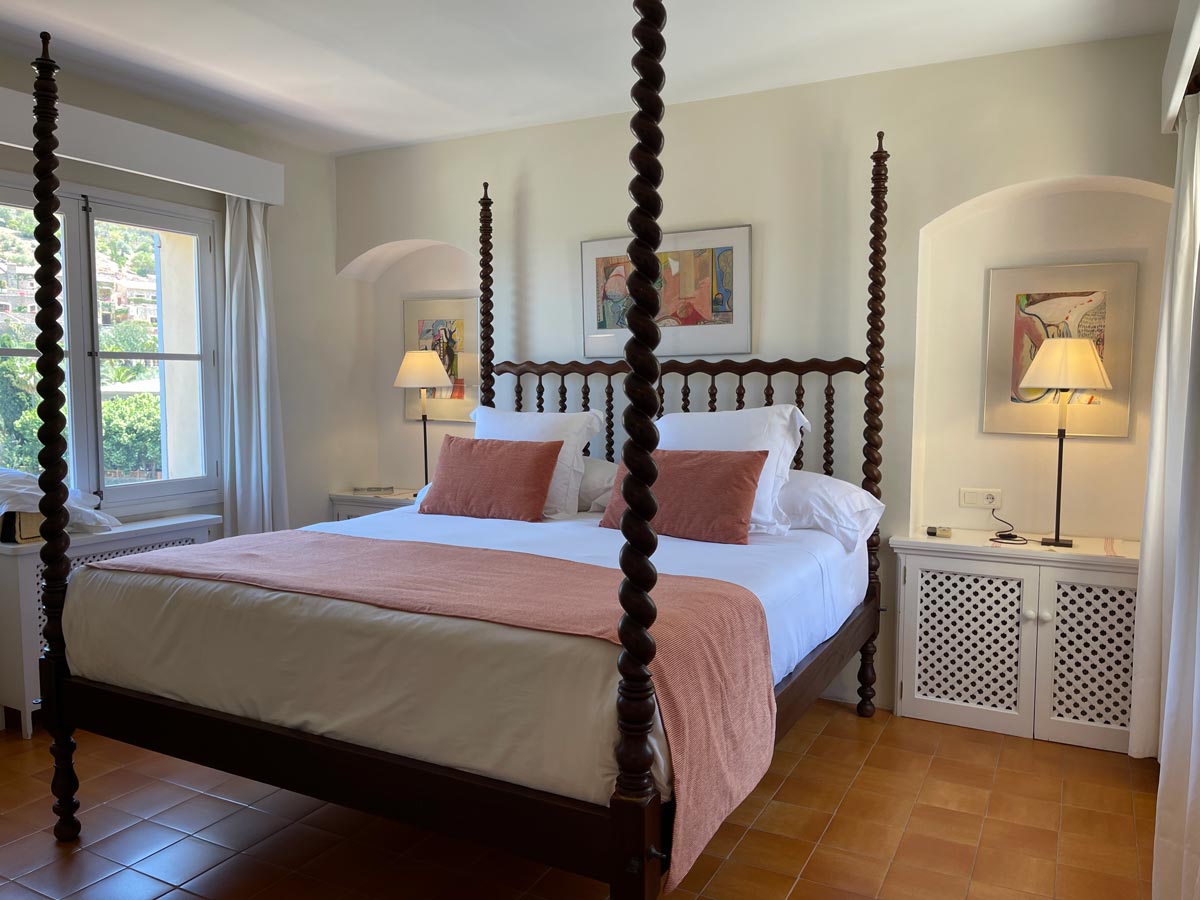 Belmond La Residencia The main bedroom in our villa