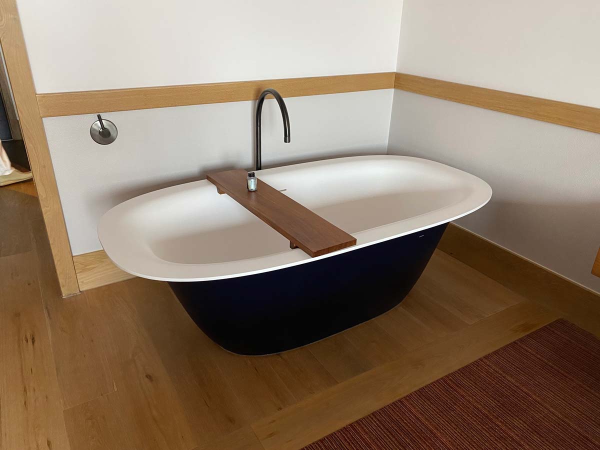 The Standard London The gigantic in-room bathtub