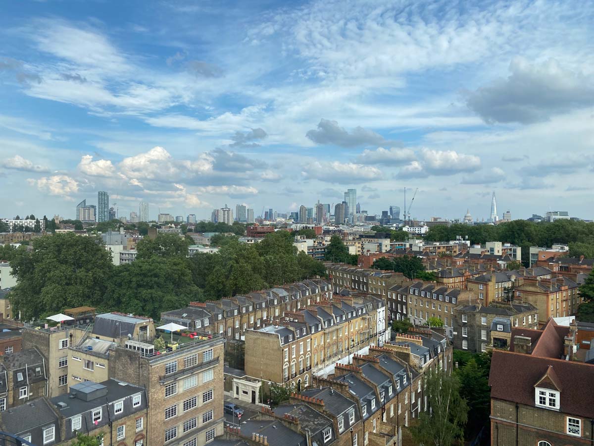 The Standard London The view from our room