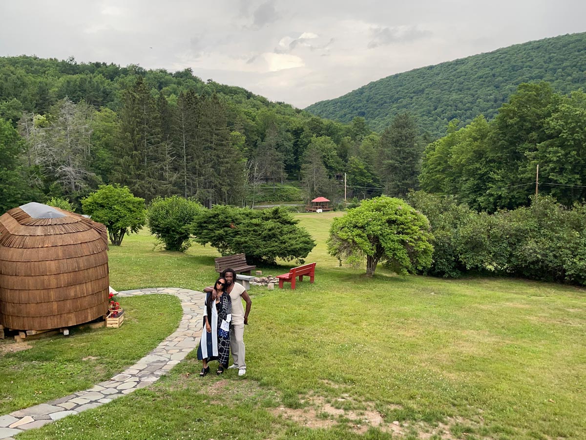 Urban Cowboy Catskills The mountain view