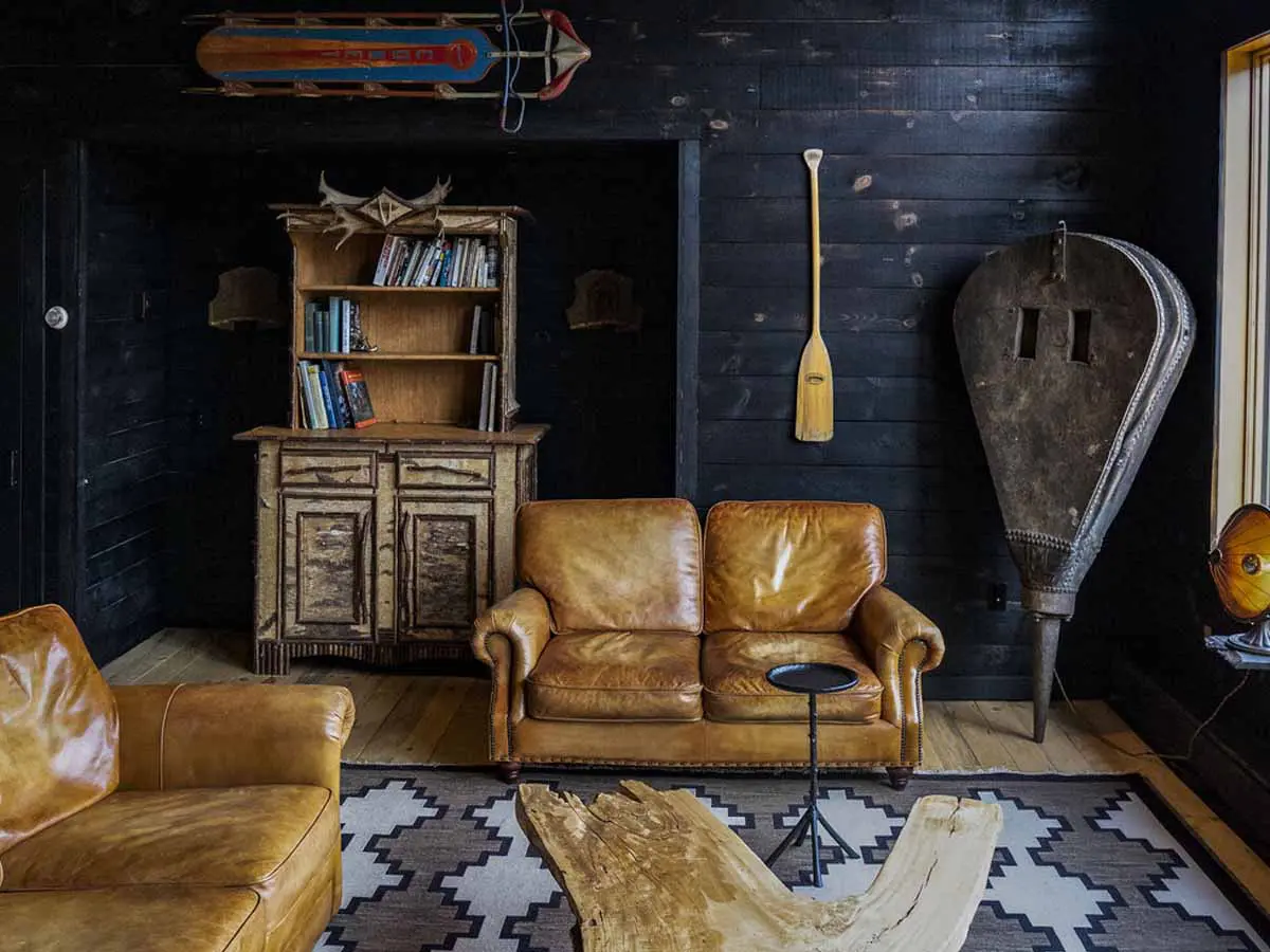 Urban Cowboy Catskills If you're lucky to stay at the Lodge Suite, this is what you'll find