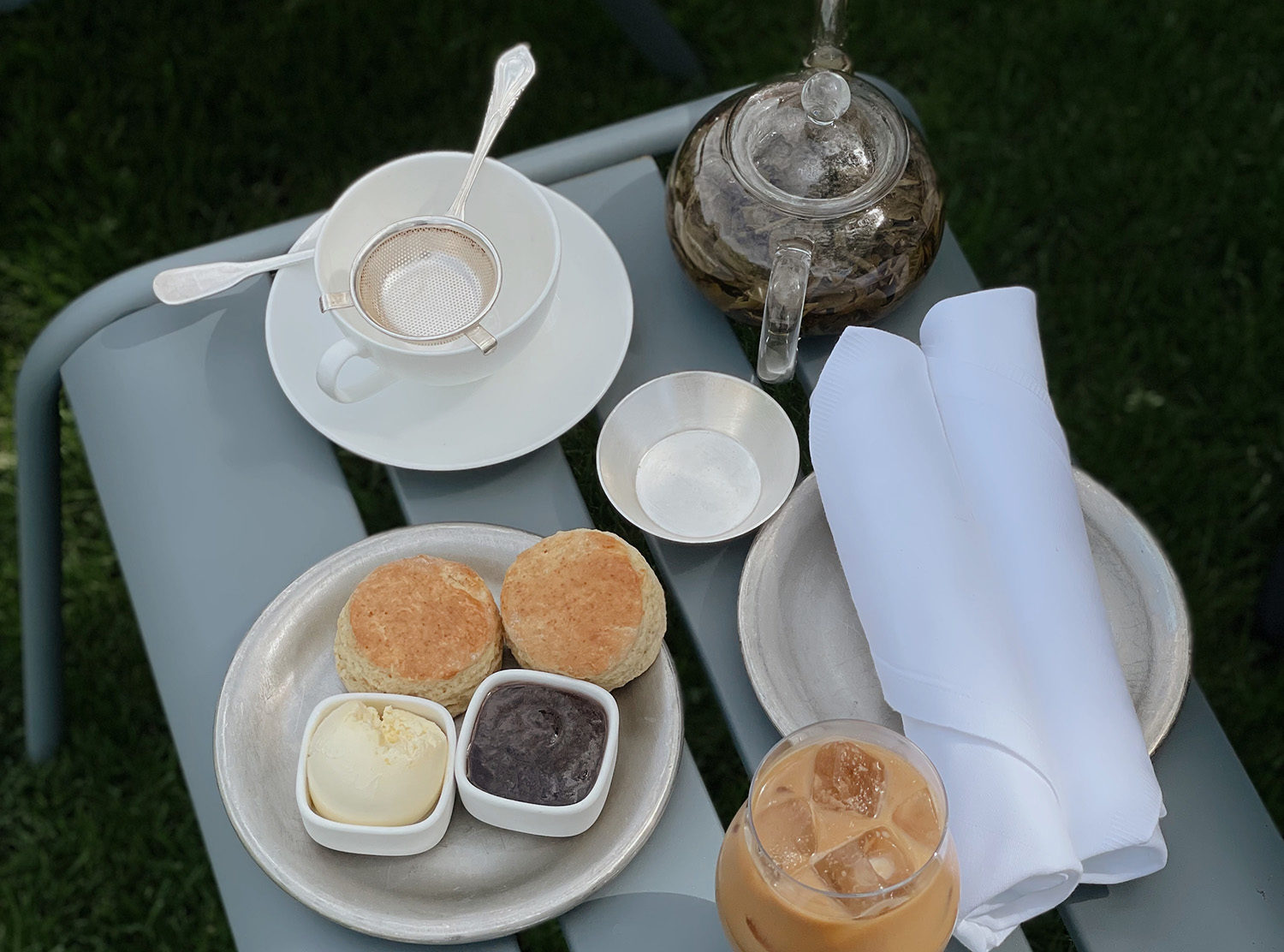 The Newt in Somerset Complimentary tea and scones for every hotel guest