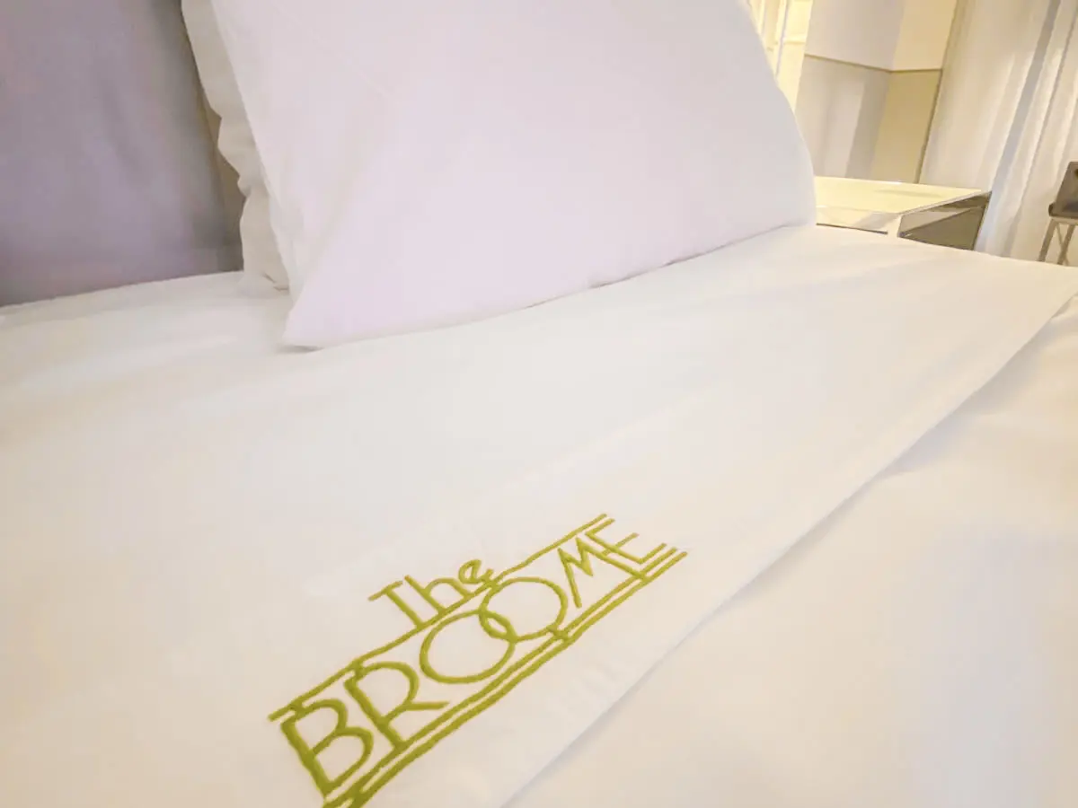 The Broome Love a monogrammed bed!!