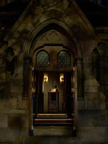 The Gothic revival views from outside