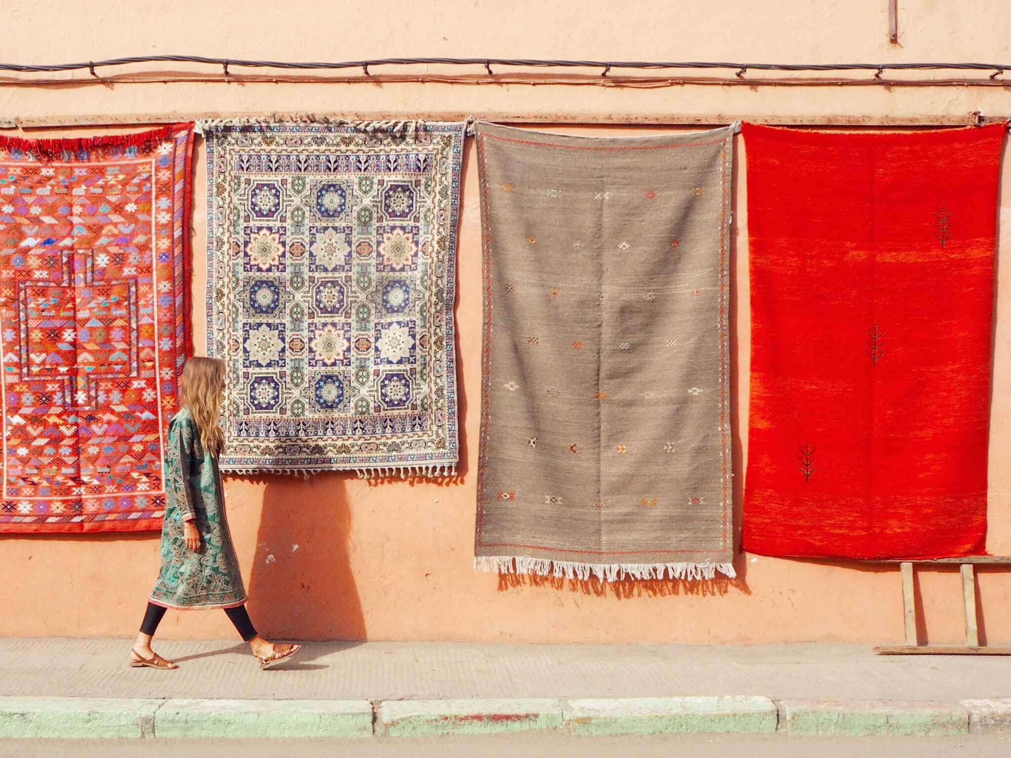 Nina Karnikowski in Morocco by Peter Windrim