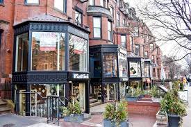 Shopping on Newbury Street