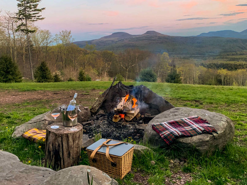 Deer Mountain Inn The mountaintop overlook has the most incredible views of the Catskill Mountains