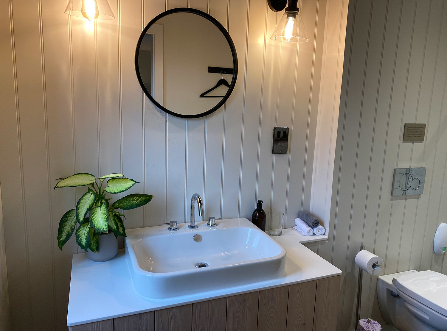 Tillingham Our gorgeous bathroom filled with my favourite 100% natural Haeckels products