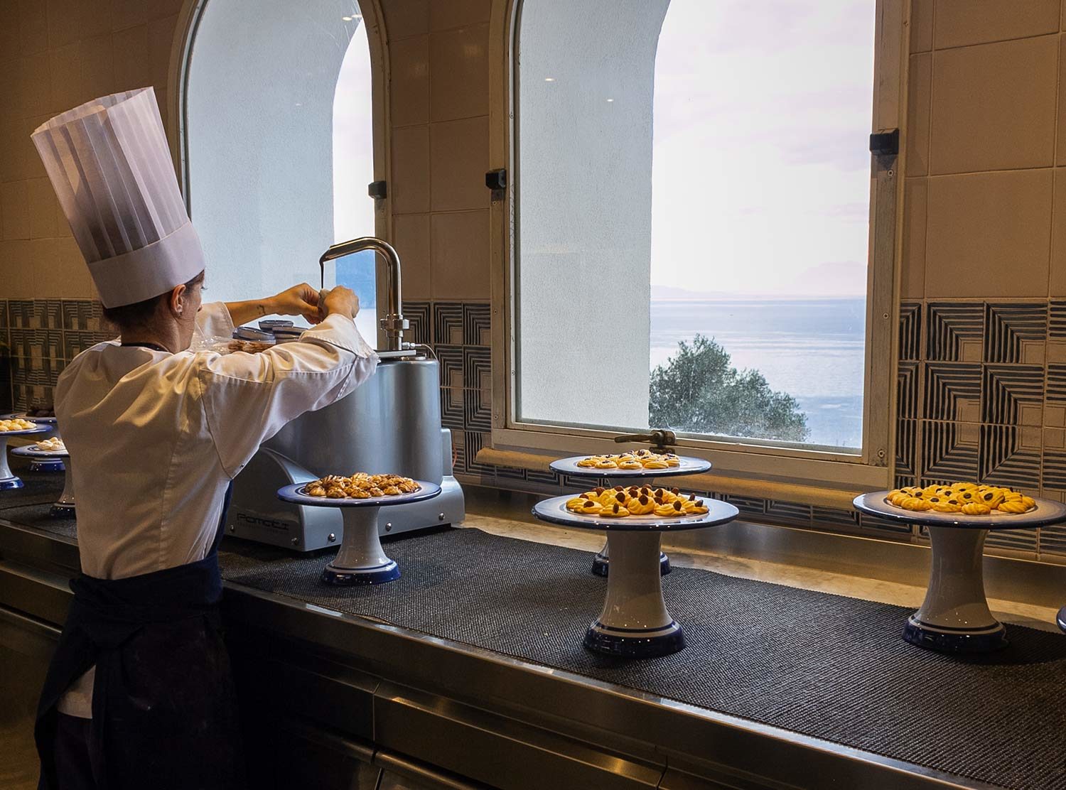 Borgo Santandrea As chef Crescenzo Scotti says, “Breakfast is an experience” and this is still somewhat of an understatement. You can start your day by dipping homemade pastries into a tap of melted dark chocolate...