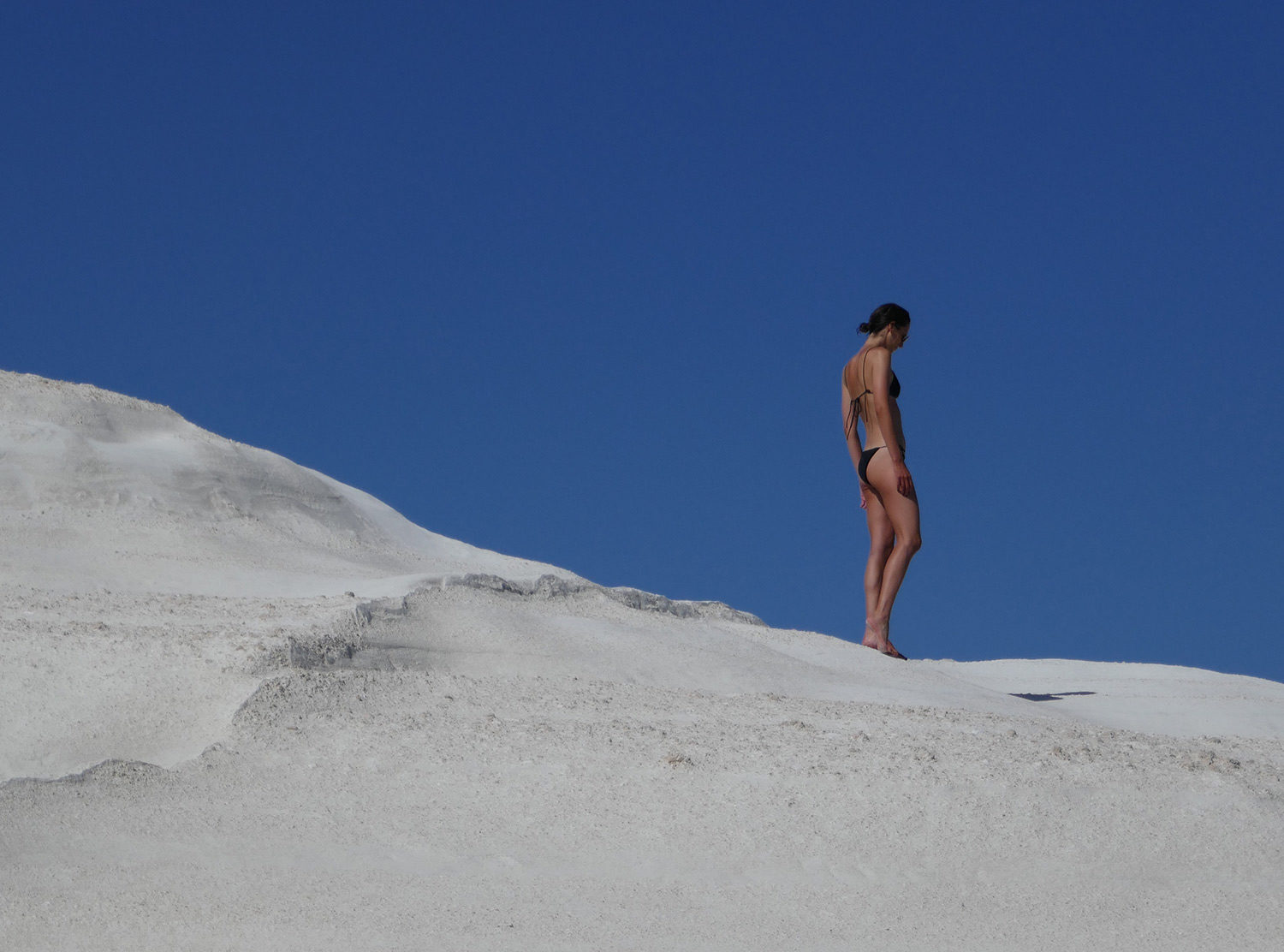 Skinopi Lodge My beautiful sister walking on the Lunar landscape