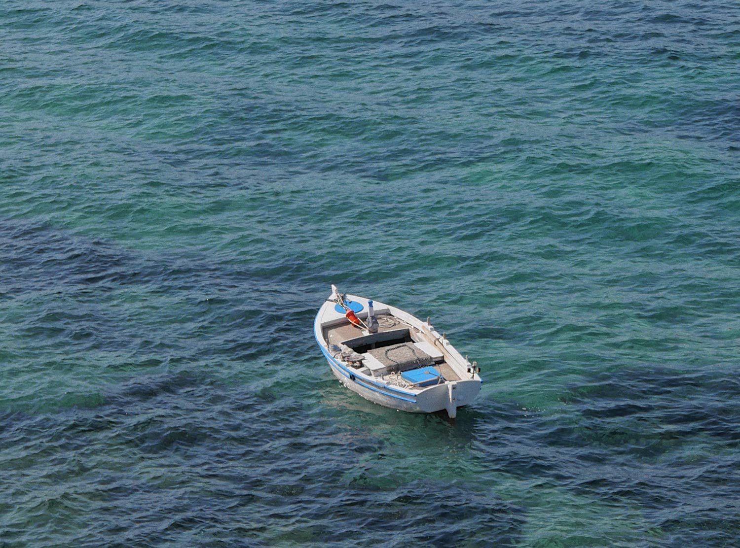 Skinopi Lodge A fishing boat at Skinopi