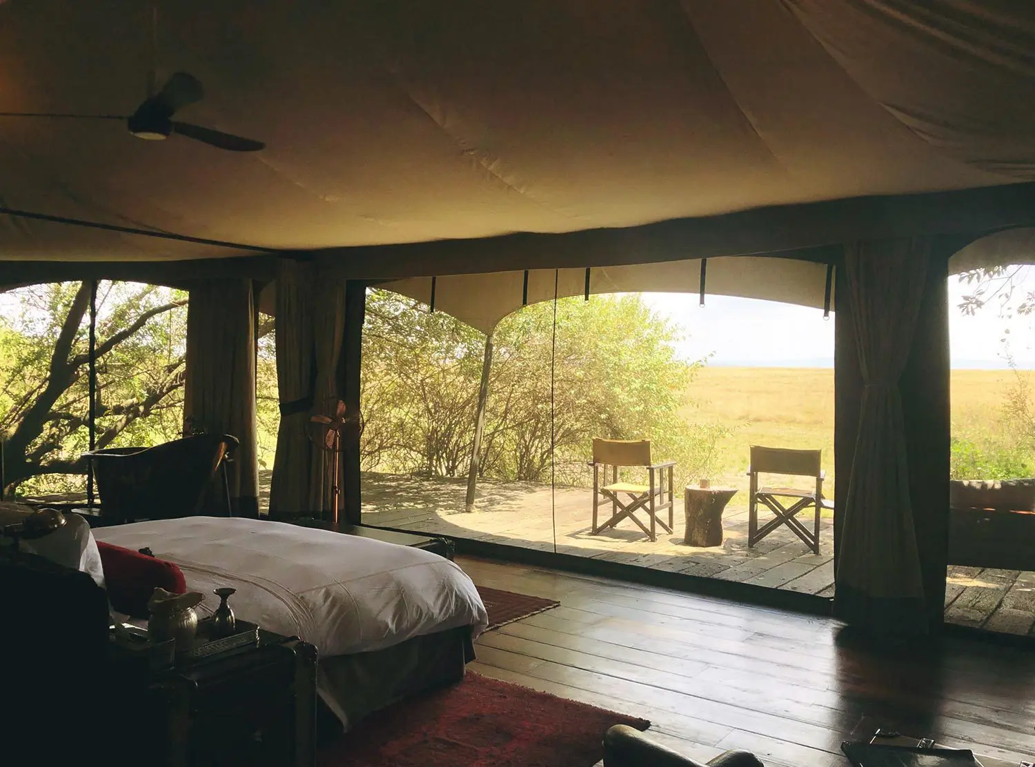 Mara Plains Camp Our tent