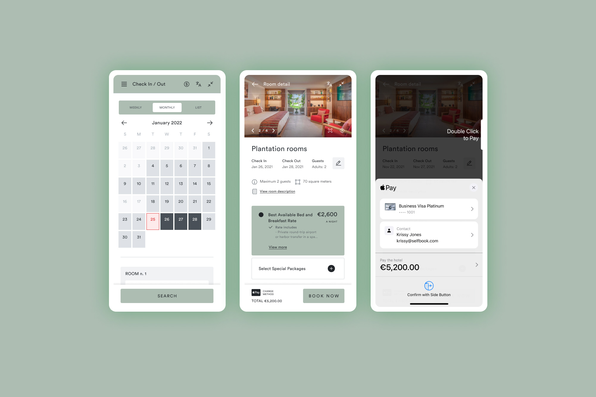 Seamless check out and the easiest way to book add-ons for your stay